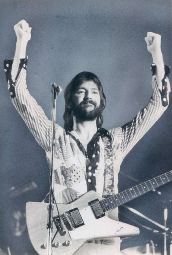 Clapton cut Explorer guitar